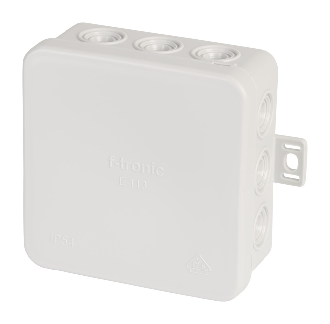 Ftronic FR-Abzweigkasten IP54 E113 85x85x40mm grau (Inhalt 10 Stück) Ftronic FR-Abzweigkasten IP54 E113 85x85x40mm grau (Inhalt 10 Stück) von f-tronic Winfried Fohs GmbH
