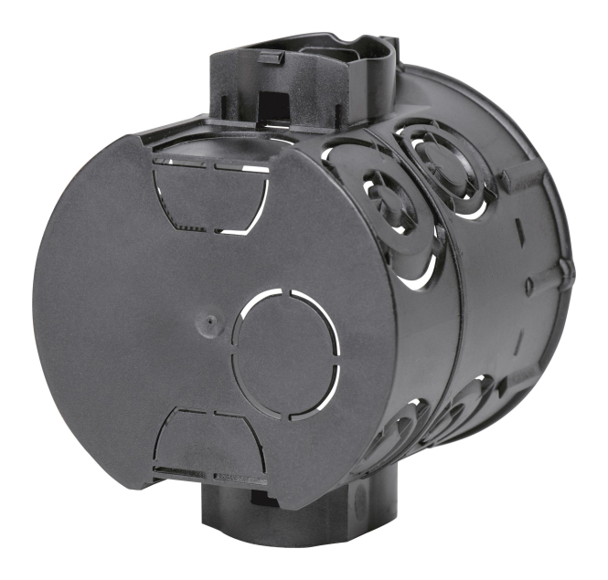 Ftronic UP-Schalterdose E107M25 61mm tief m. 25mm Rohreinführung (Inhalt 25 Stück) von f-tronic Winfried Fohs GmbH