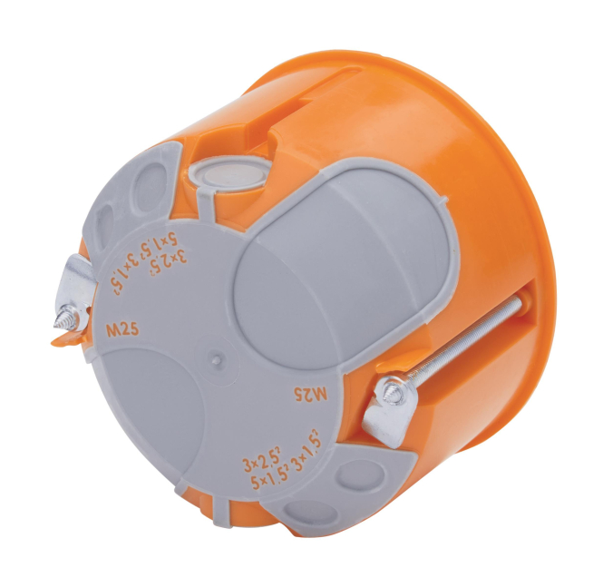 f-tronic HW-Gerätedose winddicht E2700 47mm tief 7360028 (Inhalt 25 Stück) von f-tronic Winfried Fohs GmbH