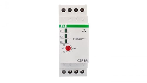 Relais Decay und Phasenasymmetrie 10 A 1P 4sek 40-80 V CZF-BR f&f 5908312593119 von f&f