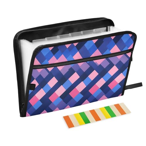 Fächermappe, A4-Größe, erweiterbar mit Taschen, Organizer, tragbarer Aktenordner für Polizeitickets, medizinische Referenzen Fächermappe, A4-Größe, erweiterbar mit Taschen, Organizer, tragbarer Aktenordner für Polizeitickets, medizinische Referenzen von famyily