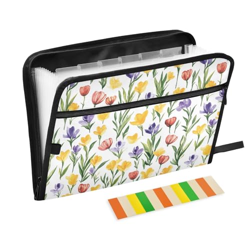 Fächermappe mit Frühlingsblumen, Iris Narzissen, A4, Hängeregistraturmappe mit Taschen, Hängeregistraturtaschen, legale Größe, Datei für Beinbüro Fächermappe mit Frühlingsblumen, Iris Narzissen, A4, Hängeregistraturmappe mit Taschen, Hängeregistraturtaschen, legale Größe, Datei für Beinbüro von famyily