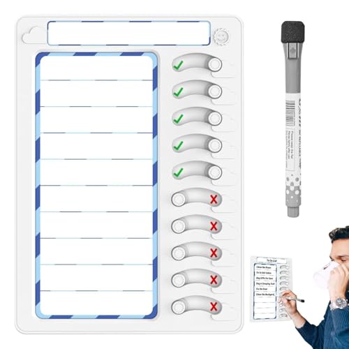 To-do-Listen-Hausarbeitstabelle für Kinder, löschbare Terminplantafel, tägliche Routineplantafel, Whiteboard-Kalender, Checklisten-Aufgabenplanungstafel, wiederverwendbar für Familien und Kinder To-do-Listen-Hausarbeitstabelle für Kinder, löschbare Terminplantafel, tägliche Routineplantafel, Whiteboard-Kalender, Checklisten-Aufgabenplanungstafel, wiederverwendbar für Familien und Kinder von fanelod