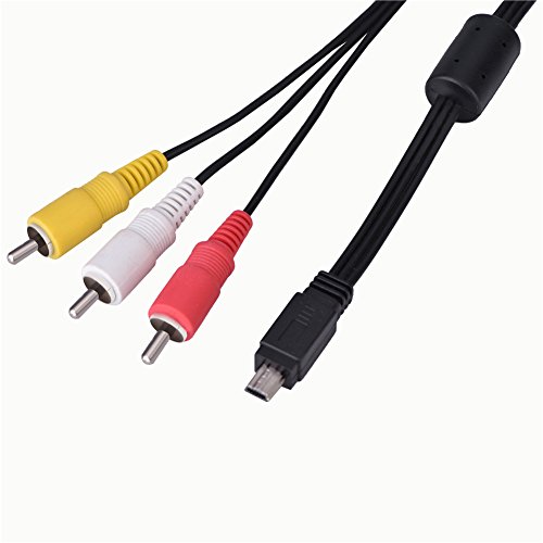 Audio Video Adapterkabel AV Kabel für Kamera,USB auf Cinch Kabel, USB zu 3 Kabel für Kamera IXUS 990 is 980 is 970 is 870 is 200 is 120 is 110 is 100 usw. von fasient