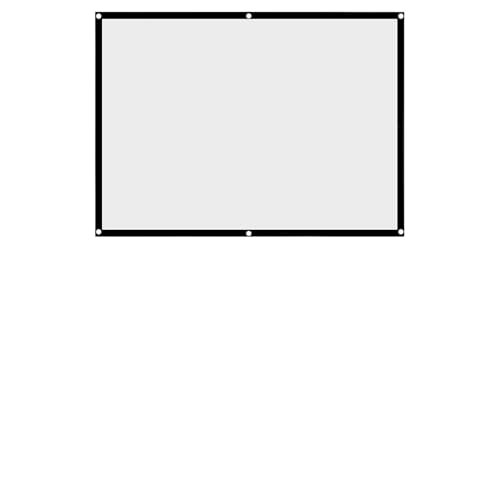 fasient Beamerleinwand Beamer Leinwand,16: 9 100 Zoll Zusammenfaltbare Projektionswand Knitterfeste Beamer Projektionsleinwand tragbare Rahmen Leinwand für Heimkino und Freiluftkino fasient Beamerleinwand Beamer Leinwand,16: 9 100 Zoll Zusammenfaltbare Projektionswand Knitterfeste Beamer Projektionsleinwand tragbare Rahmen Leinwand für Heimkino und Freiluftkino von CHICHL