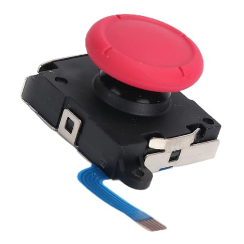 3D Analog Joystick, Ersatz Thumb Stick Sensor Thumbsticks für Switch Joycon Controller und Switch Lite Konsole(rot) von fasient1