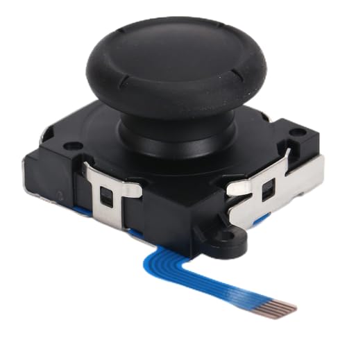 3D Analog Joystick, Ersatz Thumb Stick Sensor Thumbsticks für Switch Joycon Controller und Switch Lite Konsole(schwarz) von fasient1