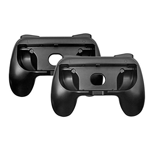 Griffe für N-Switch Joy-Con, ergonomisches, verschleißfestes Griff-Kit Gamepad Controller-Schutzabdeckung Passend für N-Switch Joy-Con(Schwarz) von fasient1