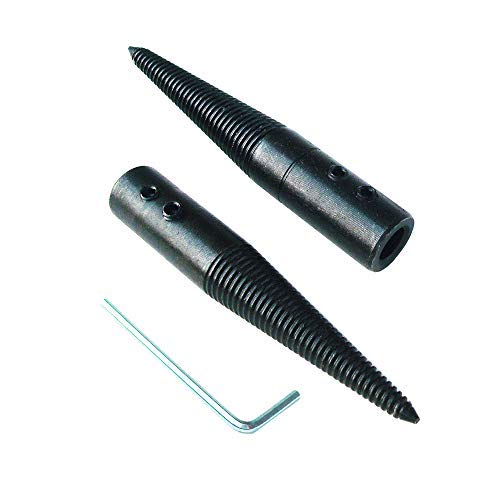 feedal Gewindespindel-Adapter, Gewinde für Schleifmaschinen, Polierscheiben mit links und rechts, 2 Stück, mit Schraubenschlüssel feedal Gewindespindel-Adapter, Gewinde für Schleifmaschinen, Polierscheiben mit links und rechts, 2 Stück, mit Schraubenschlüssel von feedal