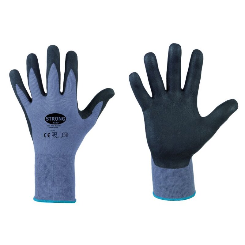 Stronghand BATAN Montagehandschuh mit Micro-Nitrilschaum Beschichtung grau/schwarz - Gr. 7 Stronghand BATAN Montagehandschuh mit Micro-Nitrilschaum Beschichtung grau/schwarz - Gr. 7 von HELMUT FELDTMANN GmbH