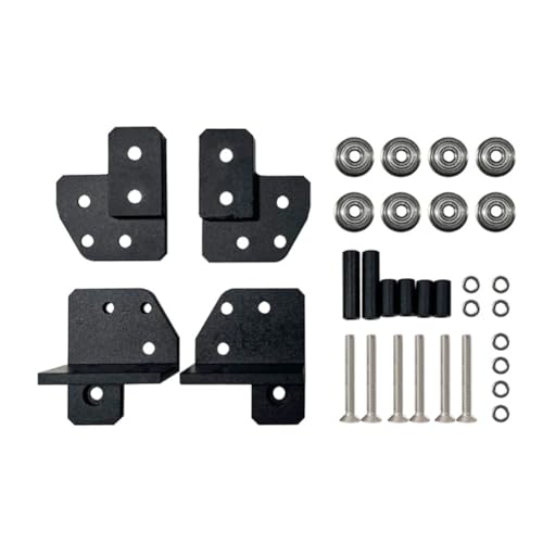 ferater FüR 0.2 V0.2 3D-Drucker Aluminium CNC X-Achse XY-Gelenk Links/Rechts Upgrade-Kit (A) von ferater