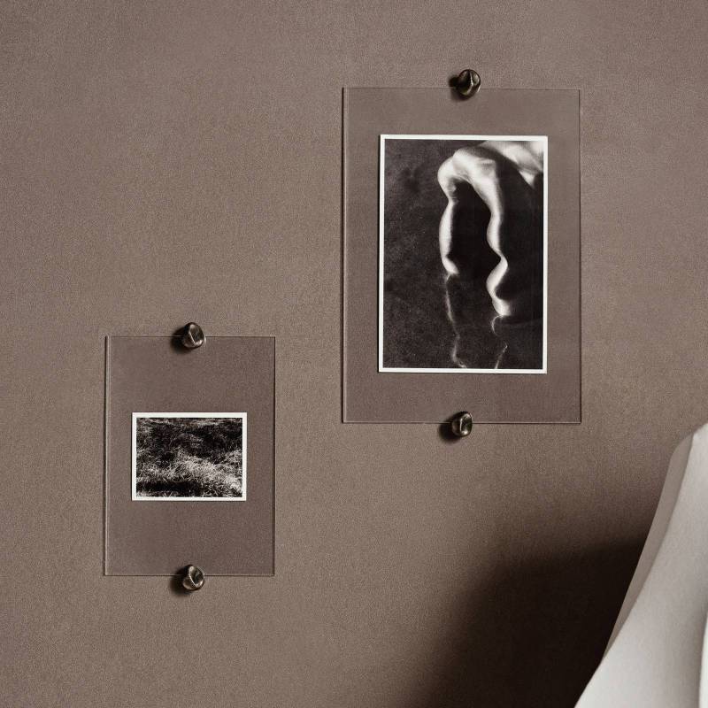 ferm LIVING Bilderrahmen Gravel, A4, Acryl. Messing von ferm LIVING