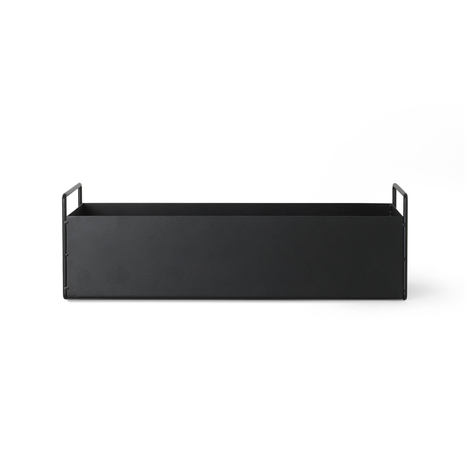 ferm LIVING Plant Box Small, schwarz, 45 x 16 x 14 cm, Stahl ferm LIVING Plant Box Small, schwarz, 45 x 16 x 14 cm, Stahl von ferm LIVING