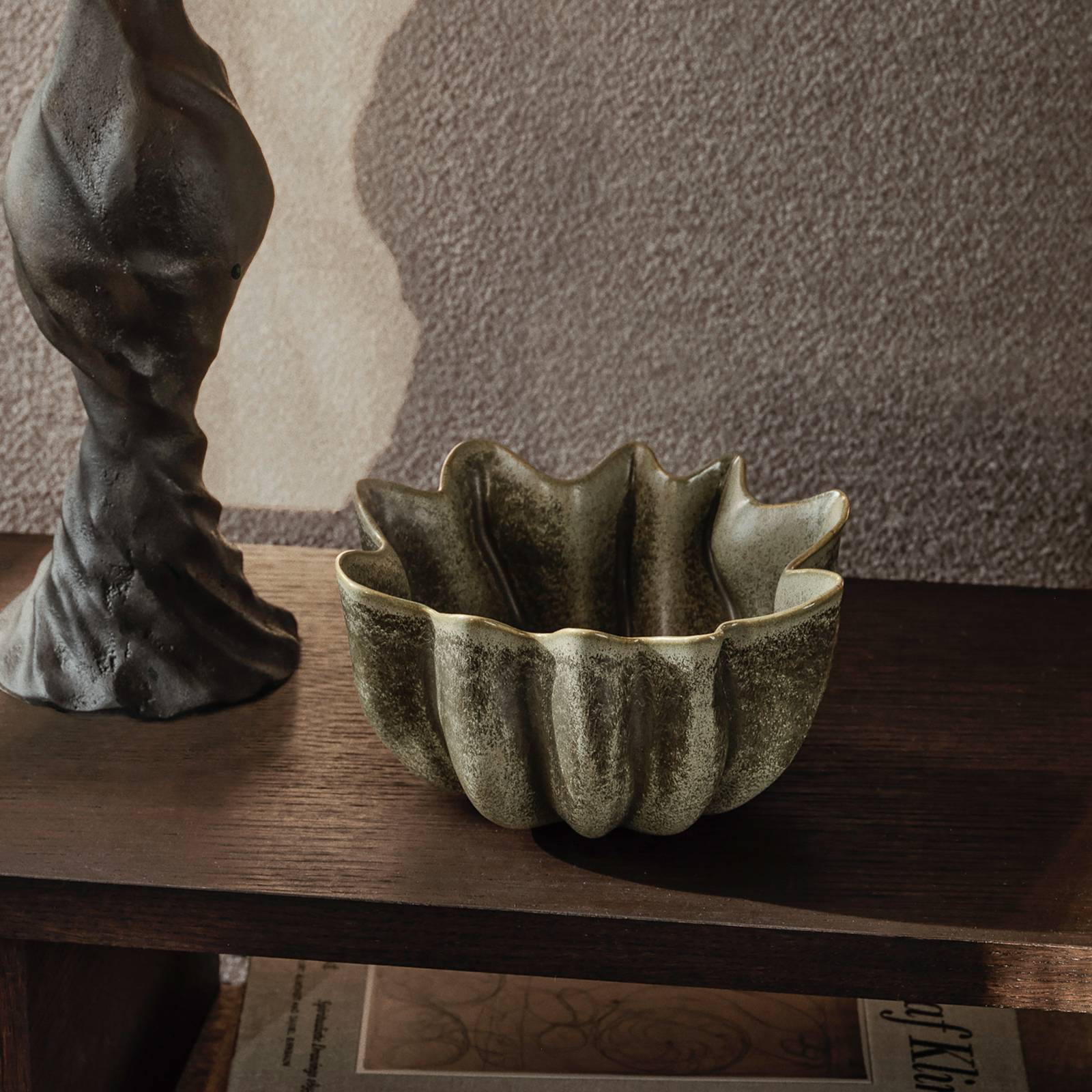 ferm LIVING Schüssel Nium, grün, Ø 22 cm, Keramik, glasiert ferm LIVING Schüssel Nium, grün, Ø 22 cm, Keramik, glasiert von ferm LIVING