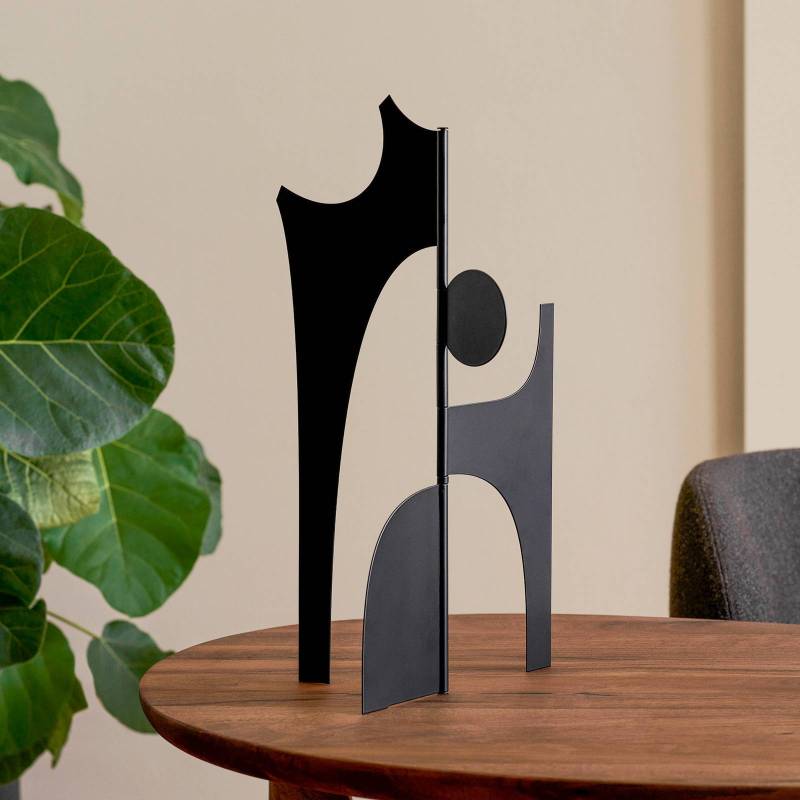 ferm LIVING Skulptur Contour Piece, schwarz, Höhe 42,7 cm von ferm LIVING