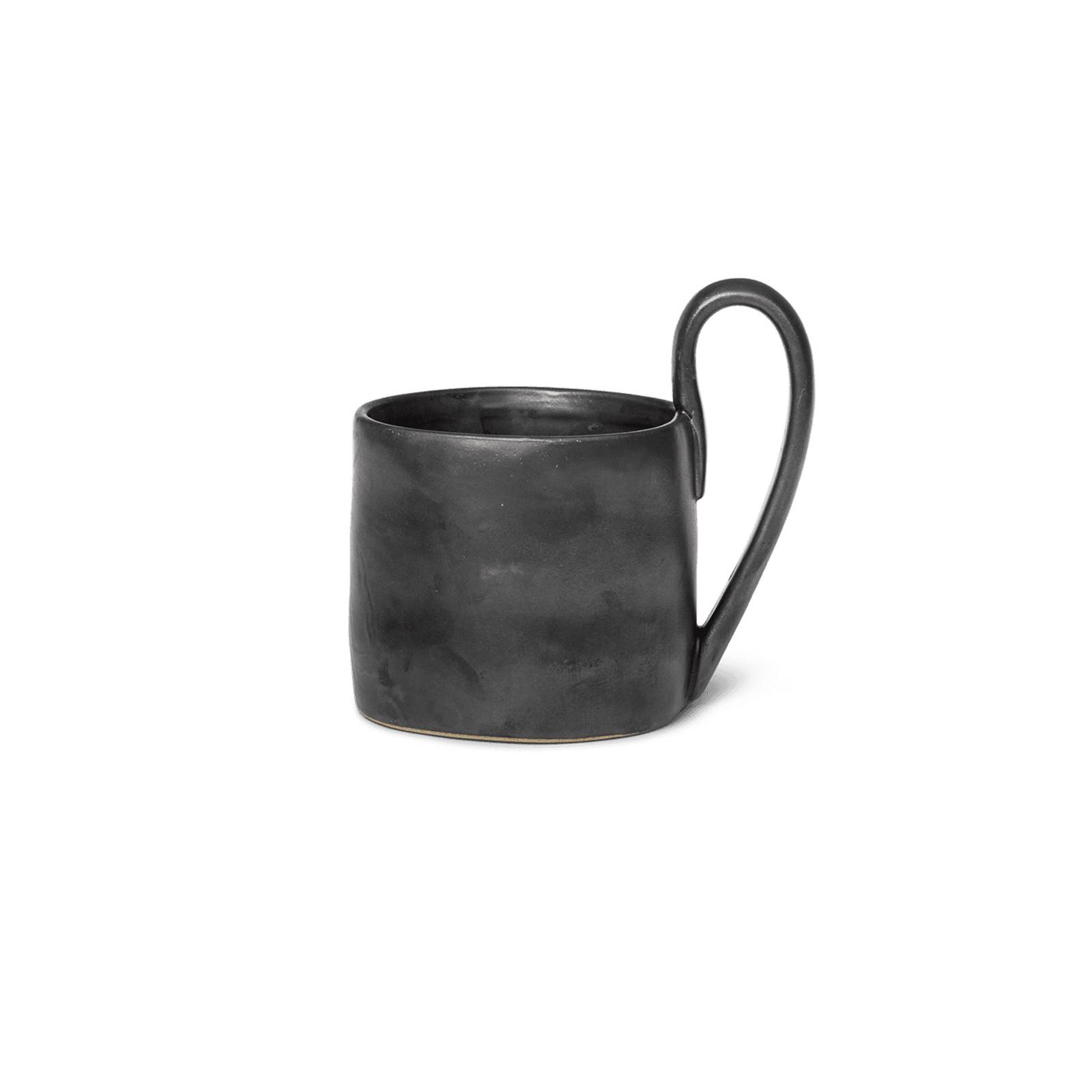 ferm LIVING Tasse Flow, schwarz, 360 ml, Keramik, glasiert ferm LIVING Tasse Flow, schwarz, 360 ml, Keramik, glasiert von ferm LIVING