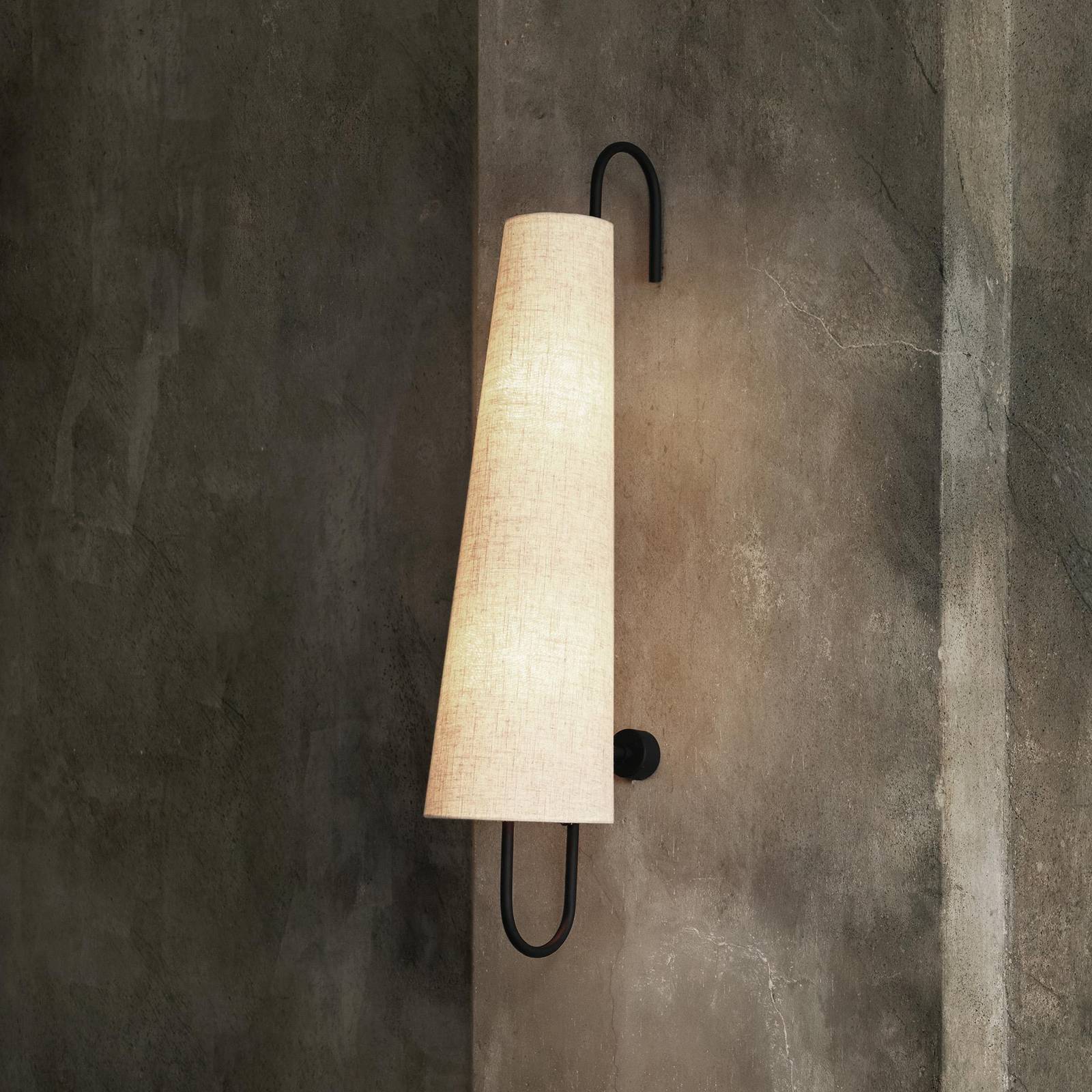 ferm LIVING Wandleuchte Ancora, Stecker, Textil, 98,5 cm ferm LIVING Wandleuchte Ancora, Stecker, Textil, 98,5 cm von ferm LIVING