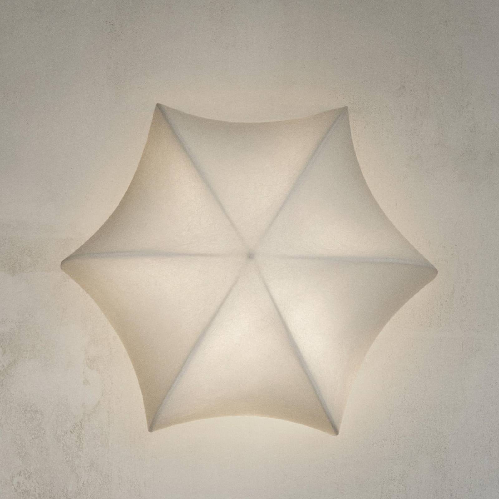 ferm LIVING Wandleuchte Poem, Ø 35 cm, Stahl, Vlies, weiß ferm LIVING Wandleuchte Poem, Ø 35 cm, Stahl, Vlies, weiß von ferm LIVING