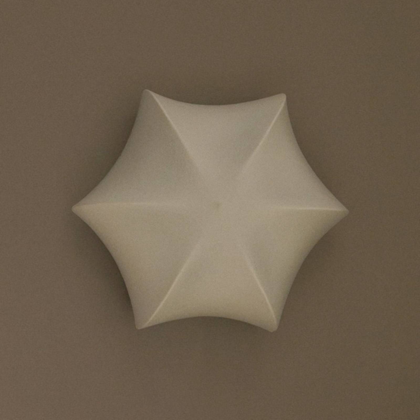 ferm LIVING Wandleuchte Poem, Ø 58 cm, Stahl, Vlies, weiß ferm LIVING Wandleuchte Poem, Ø 58 cm, Stahl, Vlies, weiß von ferm LIVING