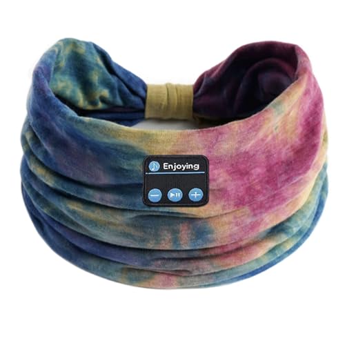 Schlaf Kopfhörer Bluetooth Kabellos Sport-Kopfhörer Stirnband mit Stereo-Lautsprechern für Schlafen Laufen Joggen Workout Yoga Reisen Meditation Frauen Männer (273) von fesoklaf