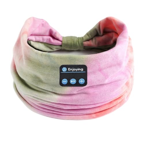 Schlaf Kopfhörer Bluetooth Kabellos Sport-Kopfhörer Stirnband mit Stereo-Lautsprechern für Schlafen Laufen Joggen Workout Yoga Reisen Meditation Frauen Männer (275) von fesoklaf