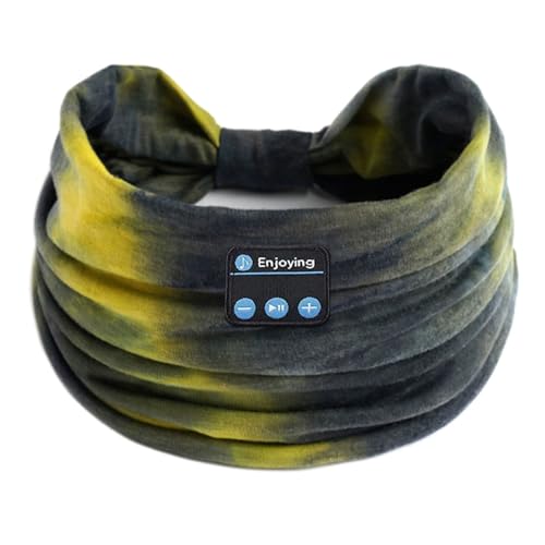 Schlaf Kopfhörer Bluetooth Kabellos Sport-Kopfhörer Stirnband mit Stereo-Lautsprechern für Schlafen Laufen Joggen Workout Yoga Reisen Meditation Frauen Männer (276) von fesoklaf