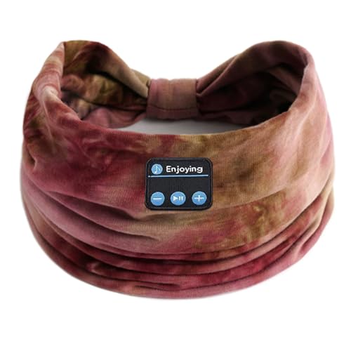 Schlaf Kopfhörer Bluetooth Kabellos Sport-Kopfhörer Stirnband mit Stereo-Lautsprechern für Schlafen Laufen Joggen Workout Yoga Reisen Meditation Frauen Männer (278) von fesoklaf