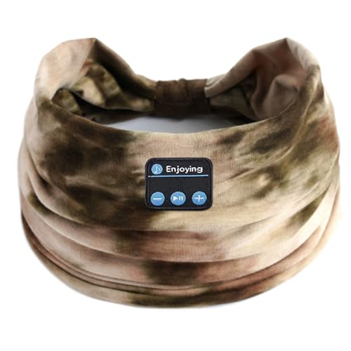 Schlaf Kopfhörer Bluetooth Kabellos Sport-Kopfhörer Stirnband mit Stereo-Lautsprechern für Schlafen Laufen Joggen Workout Yoga Reisen Meditation Frauen Männer (279) von fesoklaf