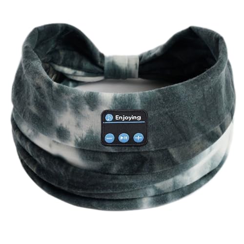Schlaf Kopfhörer Bluetooth Kabellos Sport-Kopfhörer Stirnband mit Stereo-Lautsprechern für Schlafen Laufen Joggen Workout Yoga Reisen Meditation Frauen Männer (281) von fesoklaf