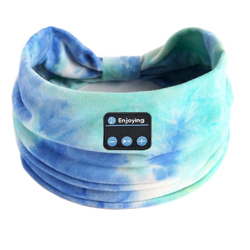 Schlaf Kopfhörer Bluetooth Kabellos Sport-Kopfhörer Stirnband mit Stereo-Lautsprechern für Schlafen Laufen Joggen Workout Yoga Reisen Meditation Frauen Männer (285) von fesoklaf