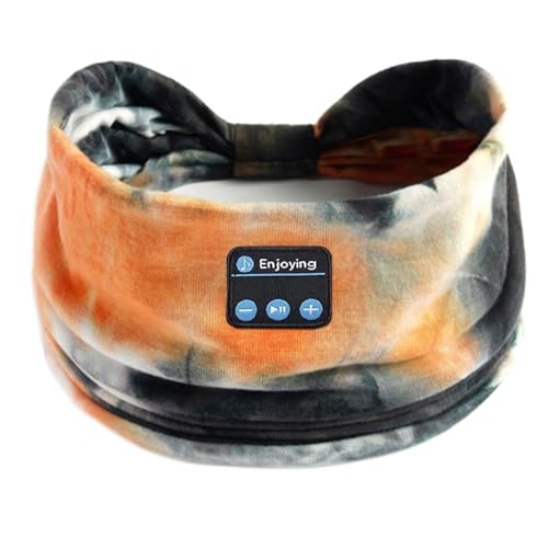 Schlaf Kopfhörer Bluetooth Kabellos Sport-Kopfhörer Stirnband mit Stereo-Lautsprechern für Schlafen Laufen Joggen Workout Yoga Reisen Meditation Frauen Männer (286) von fesoklaf