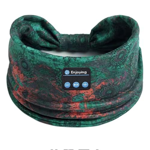 Schlaf Kopfhörer Bluetooth Kabellos Sport-Kopfhörer Stirnband mit Stereo-Lautsprechern für Schlafen Laufen Joggen Workout Yoga Reisen Meditation Frauen Männer (328) von fesoklaf