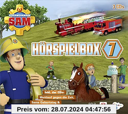 Feuerwehrmann Sam Hörspielbox 7 (3 Cds) von feuerwehrmann sam