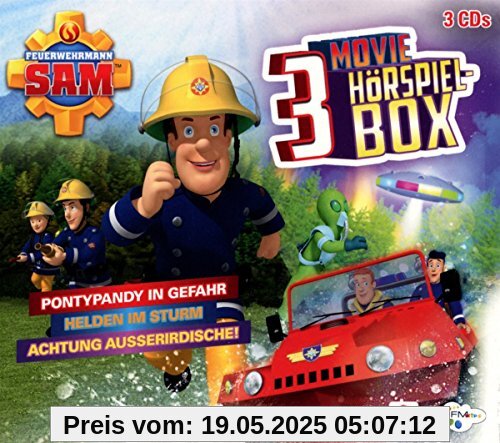 Feuerwehrmann Sam - Movie Hörspiel Box (3 CDs) von feuerwehrmann sam