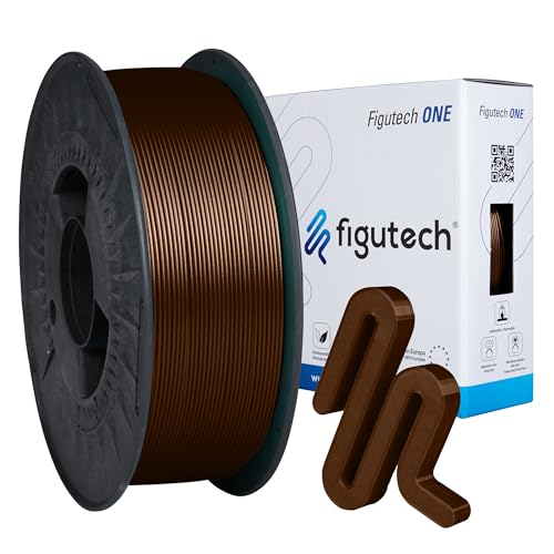 Figutech One PLA-Filament, 1 kg, 1,75 mm, Braun von figutech