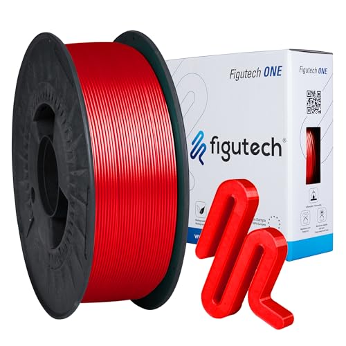 Figutech One PLA-Filament, 1 kg, 1,75 mm (Rot) von figutech