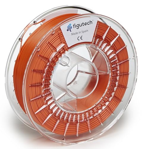 Figutech PLA Filament Orange | Pla 1,75 mm +/- 0,02 mm | Filament Printing | 3D-Drucker | 3D-Filament | Spule 750 g von figutech