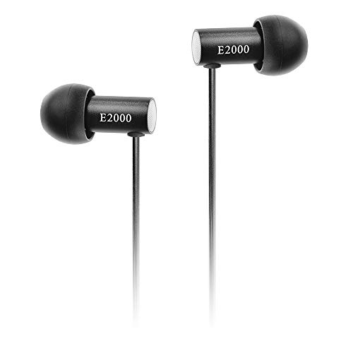 final E2000 Geräuschisolierender In-Ear Kopfhörer - Aluminium Schwarz von final