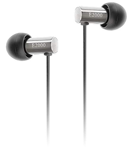 final E2000S Geräuschisolierender In-Ear Kopfhörer - Aluminium Silber von final