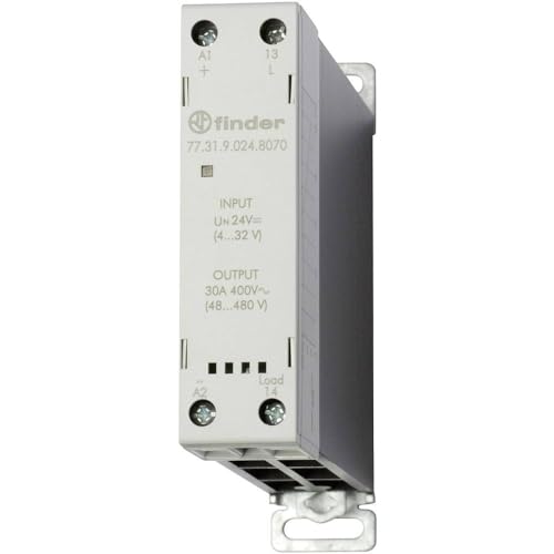 Finder Modulares Relais Serie 77, solid, Ausgang 30 bis 24 V, Schalter von finder