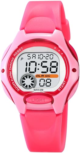 Digitaluhr Kinder Uhren für Jungs Mädchen Kinderuhr Digital mit Wecker Datum Bunte LED-Licht Sport Armbanduhr Kinder Jungen Outdoor Uhr 5ATM Wasserdicht Digitale Sportuhr Kids Watch Stoppuhr Digitaluhr Kinder Uhren für Jungs Mädchen Kinderuhr Digital mit Wecker Datum Bunte LED-Licht Sport Armbanduhr Kinder Jungen Outdoor Uhr 5ATM Wasserdicht Digitale Sportuhr Kids Watch Stoppuhr von findtime