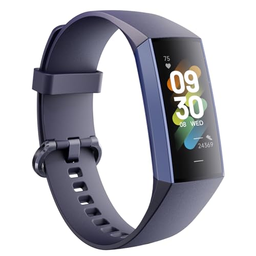 Fitnessuhr Damen Herren AMOLED-Display Fitness Tracker mit Benachrichtigung Schrittzähler Uhr Smartwatch Damen mit Herzfrequenz-/Blutdruckmessung Schlafmonitor Sportmonitor für Android iOS,Tiefblau Fitnessuhr Damen Herren AMOLED-Display Fitness Tracker mit Benachrichtigung Schrittzähler Uhr Smartwatch Damen mit Herzfrequenz-/Blutdruckmessung Schlafmonitor Sportmonitor für Android iOS,Tiefblau von findtime