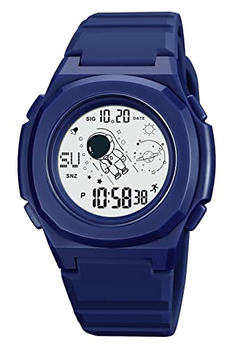 Kinderuhr Junge Digitaluhr Armbanduhr Sport 5 ATM Wasserdicht Kinder Uhren für Jungs Wecker Alarm Timer LED Licht Stoppuhr Datum Elektronische Digital Uhr für Herren Jugendliche Outdoor Sportuhr Kinderuhr Junge Digitaluhr Armbanduhr Sport 5 ATM Wasserdicht Kinder Uhren für Jungs Wecker Alarm Timer LED Licht Stoppuhr Datum Elektronische Digital Uhr für Herren Jugendliche Outdoor Sportuhr von findtime