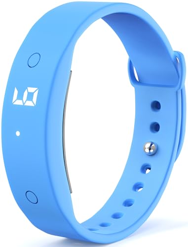 Schrittzähler Armband Digital Uhr Herren Damen Fitnessuhr ohne App und Handy Digitale Kinderuhr mit Wecker Coutdown Datum Sportuhr Kalorien Stoppuhr Fitnesstracker Laufuhr Jungen Mädchen von findtime