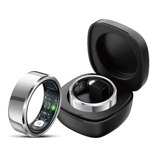 Smart Ring Android Fitness Tracker Ring Smartringe für Herren Damen Schlaftracker Schrittzähler Sport Smartring Fitnessring IOS Herzfrequenz Pulsmesser Fitnesstracker Gesundheitsring Schwarz Silber Smart Ring Android Fitness Tracker Ring Smartringe für Herren Damen Schlaftracker Schrittzähler Sport Smartring Fitnessring IOS Herzfrequenz Pulsmesser Fitnesstracker Gesundheitsring Schwarz Silber von findtime