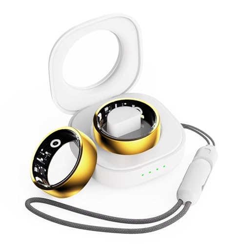 Smart Ring Android Smartring Herren Damen Blutdruckmessung Fitness Tracker Pulsmesser Schrittzähler Kalorienzähler Schlaftracker Schlaf Ring Sport Fitnessring IOS Fitnesstracker Schwarz Gold Silber Smart Ring Android Smartring Herren Damen Blutdruckmessung Fitness Tracker Pulsmesser Schrittzähler Kalorienzähler Schlaftracker Schlaf Ring Sport Fitnessring IOS Fitnesstracker Schwarz Gold Silber von findtime