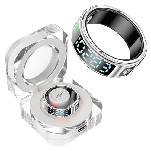 Smart Ring Android Smartringe Herren Damen Schlaftracker Fitness Tracker Ring IOS Schlaf Tracker Smartring Fitnessring Schrittzähler Gesundheitsring Fitnesstracker Pulsmesser Herzfrequenz Gold Schwarz Smart Ring Android Smartringe Herren Damen Schlaftracker Fitness Tracker Ring IOS Schlaf Tracker Smartring Fitnessring Schrittzähler Gesundheitsring Fitnesstracker Pulsmesser Herzfrequenz Gold Schwarz von findtime