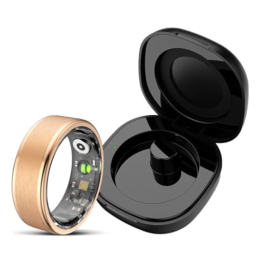 Smart Ring Android Smartringe für Herren Damen Fitness Ring Tracker Schlaftracker Sleep Tracker IOS Pulsmesser Fitnessring Schrittzähler Fitnesstracker Sport Smartring Gesundheitsring Gold Schwarz Smart Ring Android Smartringe für Herren Damen Fitness Ring Tracker Schlaftracker Sleep Tracker IOS Pulsmesser Fitnessring Schrittzähler Fitnesstracker Sport Smartring Gesundheitsring Gold Schwarz von findtime