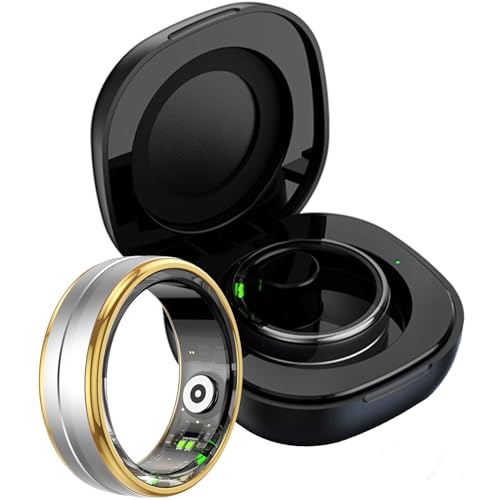 Smart Ring Fitness Tracker Schrittzähler Kalorienzähler Smartringe für Herren Damen Android iOS Pulsmesser Fitness Ring Tracker Schlaf Ring Gesundheitsring Herzfrequenz Smartring Aktivitätstracker Smart Ring Fitness Tracker Schrittzähler Kalorienzähler Smartringe für Herren Damen Android iOS Pulsmesser Fitness Ring Tracker Schlaf Ring Gesundheitsring Herzfrequenz Smartring Aktivitätstracker von findtime