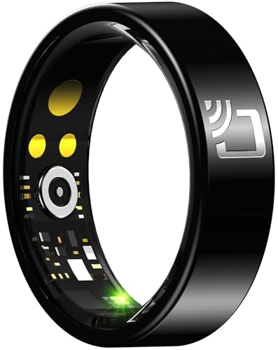 Smart Ring Herren Damen NFC Ring Smartringe Andriod iOS Fitness Ring Gesundheitsring Blutdruck Herzfrequenz Schlaftracker Schrittzähler Fitness Tracker Tracking Ring Keramik Wasserdicht Größe 12 Smart Ring Herren Damen NFC Ring Smartringe Andriod iOS Fitness Ring Gesundheitsring Blutdruck Herzfrequenz Schlaftracker Schrittzähler Fitness Tracker Tracking Ring Keramik Wasserdicht Größe 12 von findtime